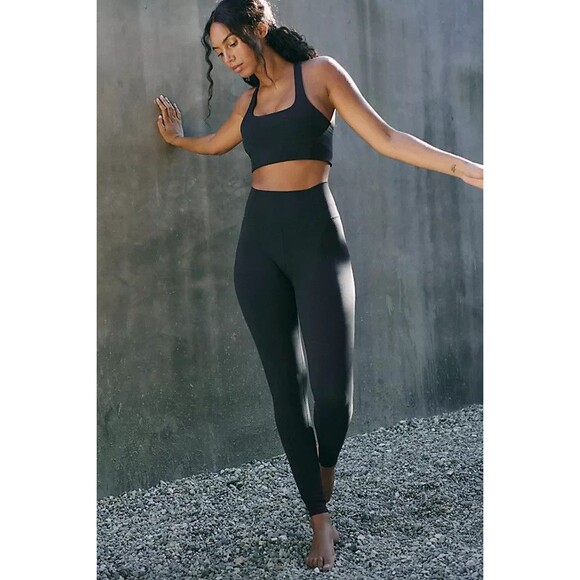 FP Movement x Hatch XS Never Better Full Length Leggings Black High Rise NWT - Picture 2 of 9